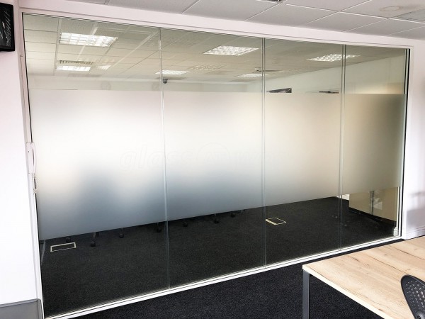 Acoustic Double Glazed Glass Office Partitioning