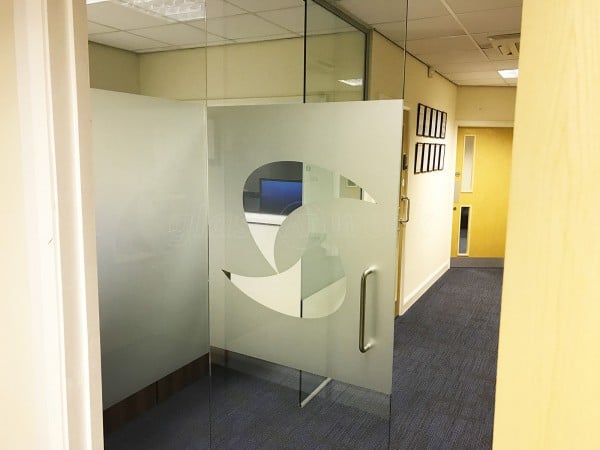 One Step Solutions LLP (Huntingdon, Cambridgeshire): Small Glass Partition And Glass Door