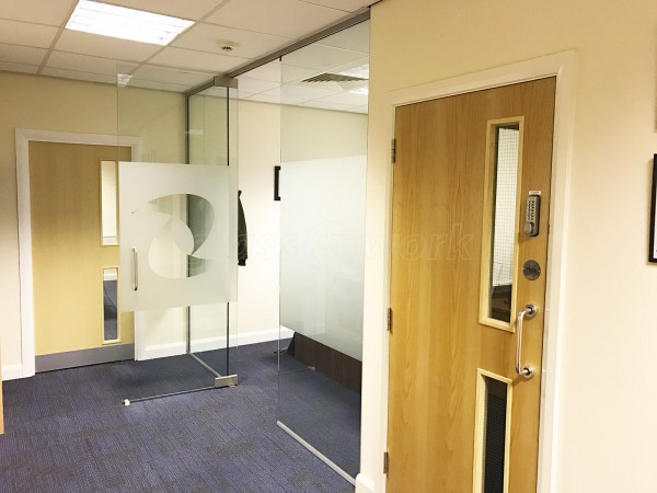 One Step Solutions LLP (Huntingdon, Cambridgeshire): Small Glass Partition And Glass Door