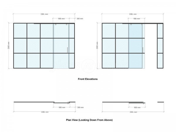 Domestic Project (Teddington, London): T-Bar Black Framed Heritage-Style Glass Wall and Sliding Door