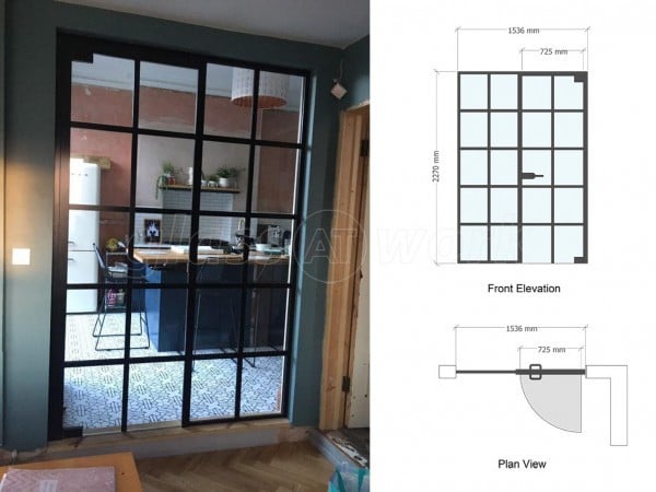 Domestic Project (Hartlepool, County Durham): Heritage-Style Glass Panelled Door