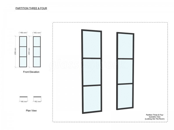 Kent Commercial Kitchens (Ashford, Kent): T-Bar Industrial-Style Glass Office Fit-Out Using Acoustic Glass For Soundproofing