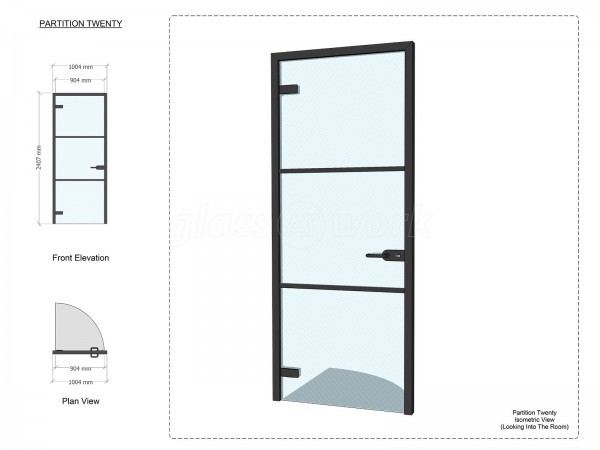 Kent Commercial Kitchens (Ashford, Kent): T-Bar Industrial-Style Glass Office Fit-Out Using Acoustic Glass For Soundproofing