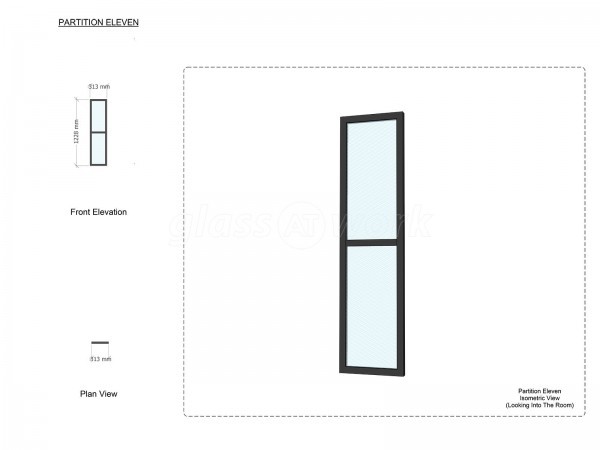 Kent Commercial Kitchens (Ashford, Kent): T-Bar Industrial-Style Glass Office Fit-Out Using Acoustic Glass For Soundproofing