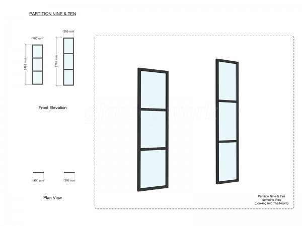 Kent Commercial Kitchens (Ashford, Kent): T-Bar Industrial-Style Glass Office Fit-Out Using Acoustic Glass For Soundproofing