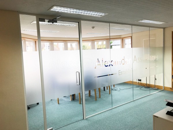 Alexander Associates (Westerham, Kent): Acoustic Glass Partitions