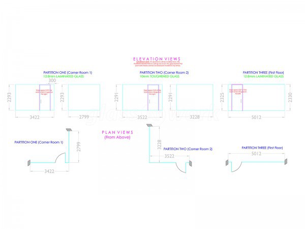 Alexander Associates (Westerham, Kent): Acoustic Glass Partitions