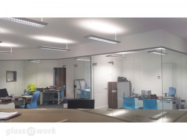 Kingswood Homes (Preston, Lancashire): Glass Office Partitioning