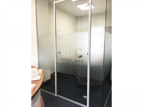 RDC Solicitors (Ilkley, West Yorkshire): Laminated Acoustic Glass Office Pod