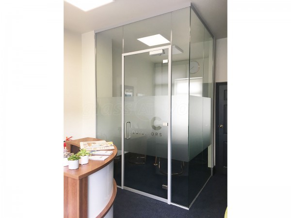 RDC Solicitors (Ilkley, West Yorkshire): Laminated Acoustic Glass Office Pod