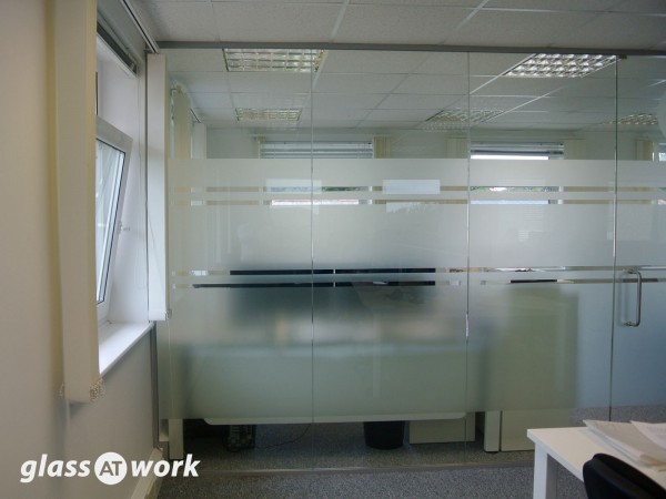 Laurence Associates (Truro, Cornwall): Glass Office Partition