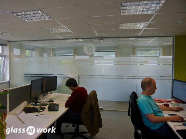 Laurence Associates (Truro, Cornwall): Glass Office Partition