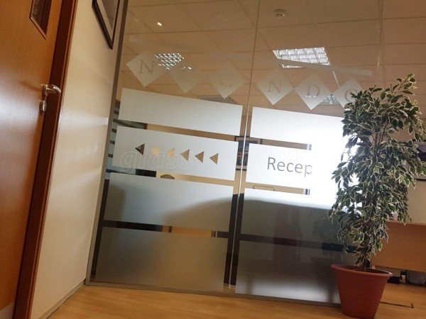 National Design Consultancy (Morley, Leeds): Open Ended Glass Partition / Glass Office Divider