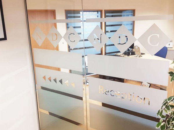 National Design Consultancy (Morley, Leeds): Open Ended Glass Partition / Glass Office Divider