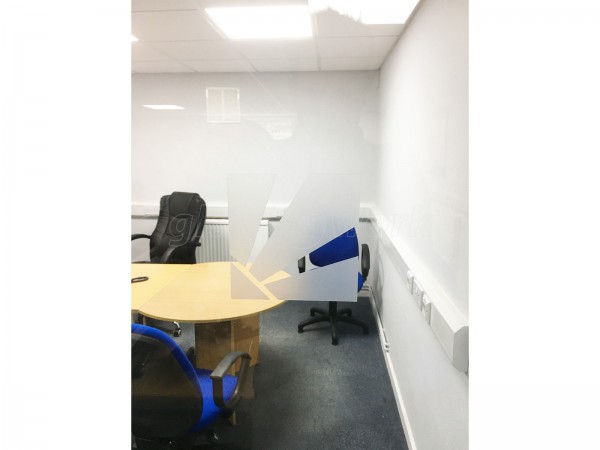 Daly Systems Ltd (Leicester, East Midlands): Faceted Glass Office Partition