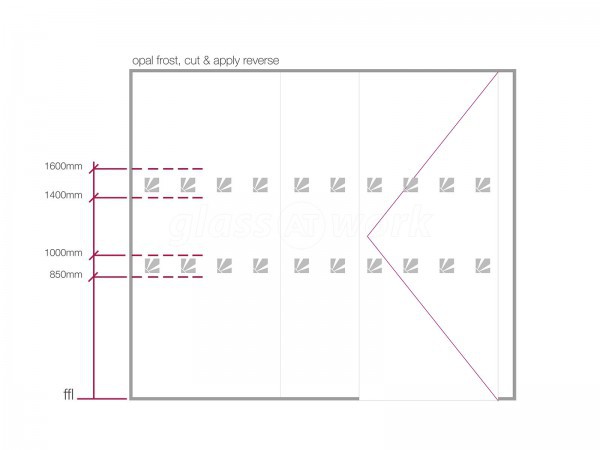 Daly Systems Ltd (Leicester, East Midlands): Faceted Glass Office Partition