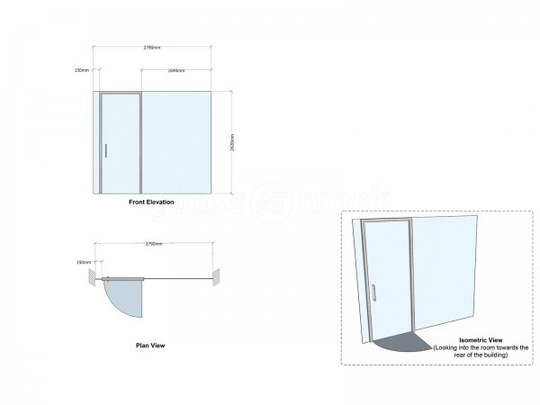 Vox Rocket (Mayfair, London): Acoustic Glazed Wall (Glass With Sound Proofing)