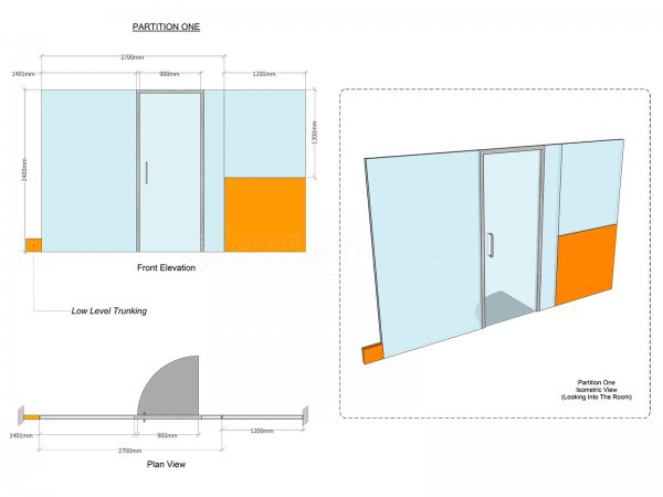 Pryer Construction UK Ltd (Borough, London): Double Glazed Glass Meeting Room