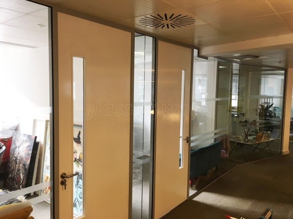 Above & Beyond Construction Ltd (Haymarket, London): Glass Office Commercial Interior Fit-Out