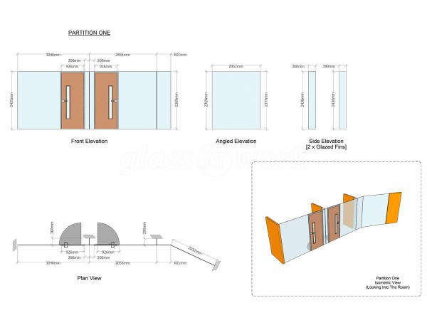 Above & Beyond Construction Ltd (Haymarket, London): Glass Office Commercial Interior Fit-Out