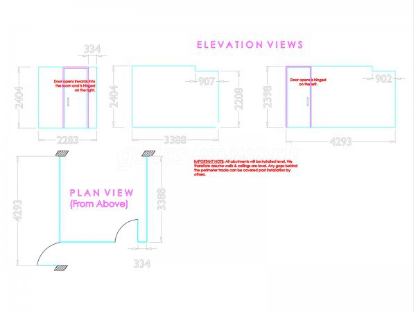 Ayima Ltd (Barbican, London): Office Partitions For A Glass Meeting Room