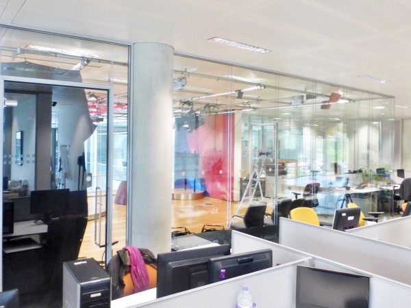 Chiswick Park Studios (Chiswick, London): Double Glazed Acoustic Glass Partitions