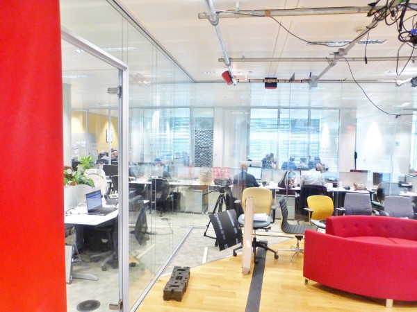 Chiswick Park Studios (Chiswick, London): Double Glazed Acoustic Glass Partitions