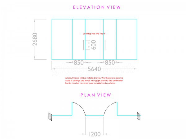 Panavision (Ealing, London): Glass Partition in London