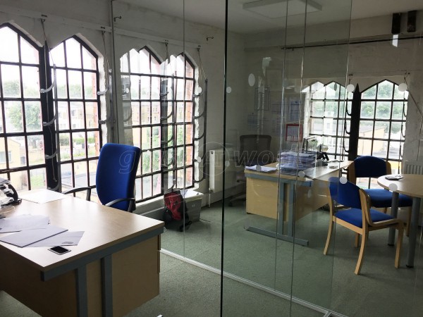 Hoffmann Foundation For Autism (Islington, London): Glass Office Walls and Doors