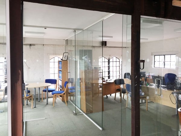 Hoffmann Foundation For Autism (Islington, London): Glass Office Walls and Doors