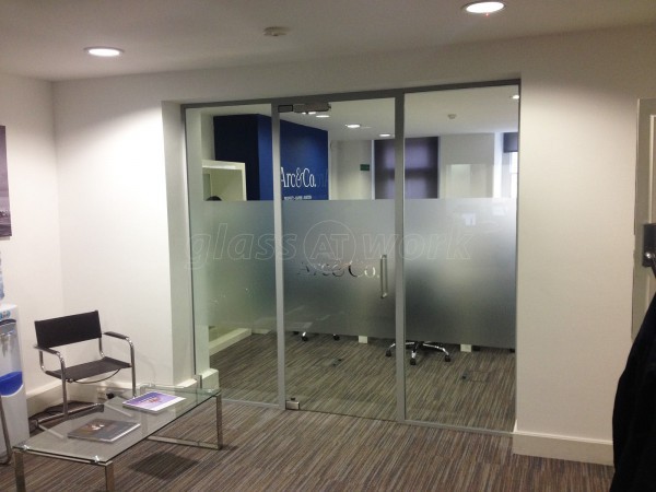 Arc & Co (Mayfair, London): Acoustic Glass Office Partition