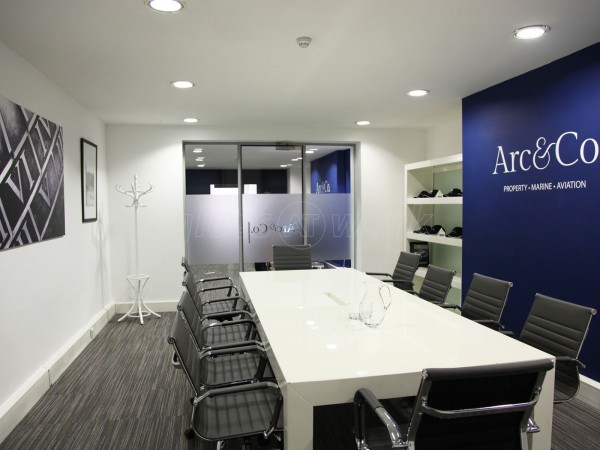 Arc & Co (Mayfair, London): Acoustic Glass Office Partition