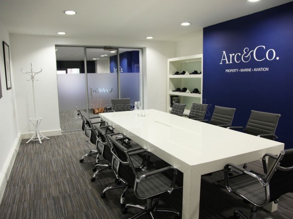 Arc & Co (Mayfair, London): Acoustic Glass Office Partition