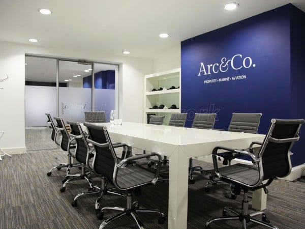 Glass Partitioning at Arc & Co (Mayfair, London): Glass Office Partition