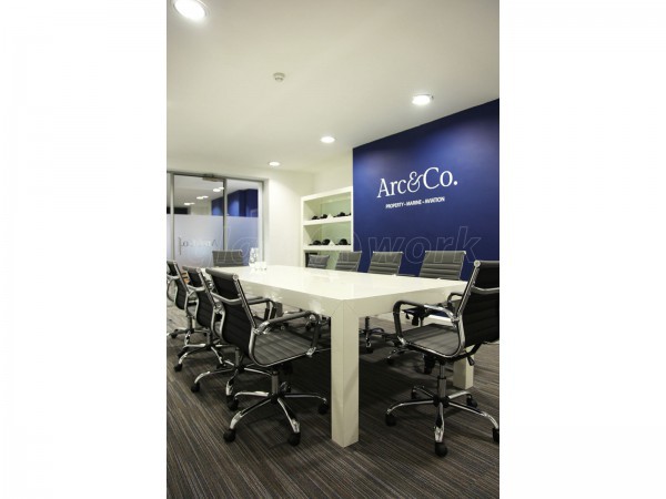 Arc & Co (Mayfair, London): Acoustic Glass Office Partition