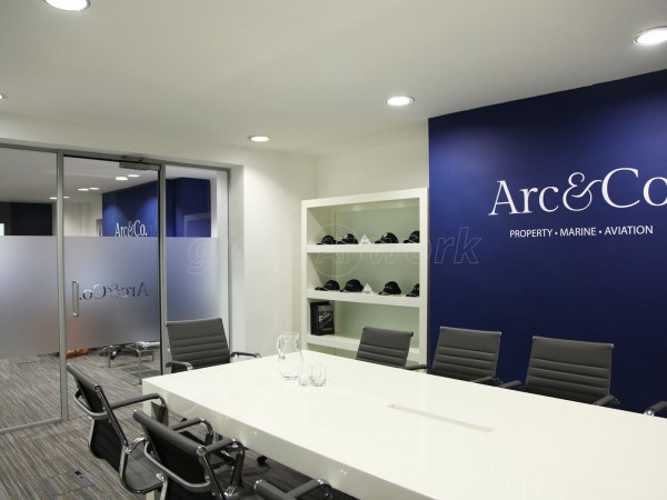 Arc & Co (Mayfair, London): Acoustic Glass Office Partition