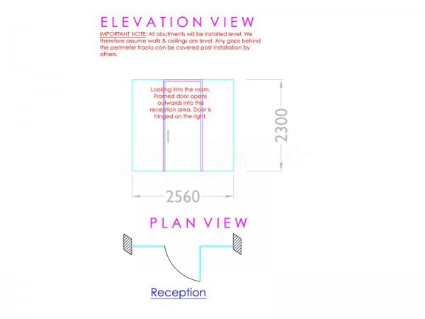 Arc & Co (Mayfair, London): Acoustic Glass Office Partition