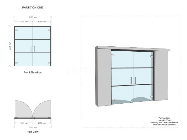 Residential Project (Bury, Greater Manchester): Glass Double Doors With An Industrial Style