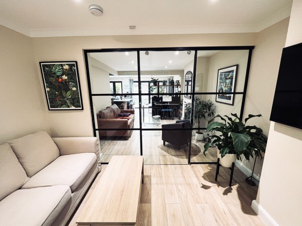 Residential Project (West Molesey, Surrey): Heritage-Style Glass Wall With Glazed Door