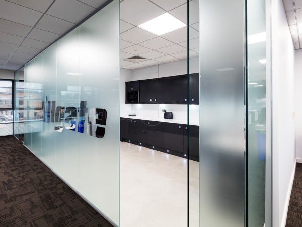 Millgate Connect (Darnall, Sheffield): Mulitple Interior Glass Walls