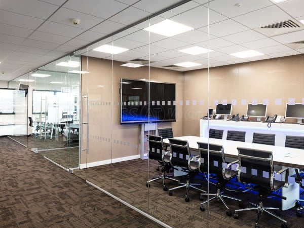 Millgate Connect (Darnall, Sheffield): Mulitple Interior Glass Walls