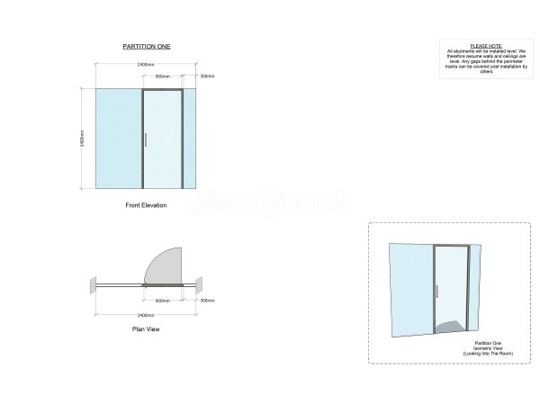 Akuen Medical Therapies (Broughton, Milton Keynes): Double Glazed Laminated Acoustic Partition