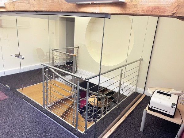 MS Maintenance Solutions (Aylesbury, Buckinghamshire): Frameless Glass Office Partitions
