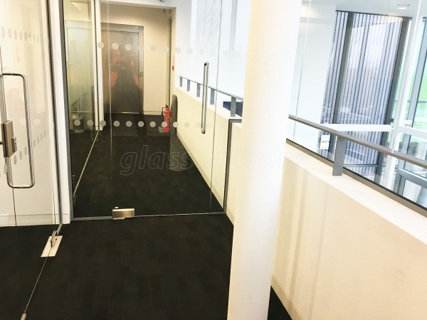 Niftylift Ltd (Milton Keynes, Buckinghamshire): Mezzanine Glass Wall Partition For Atrium