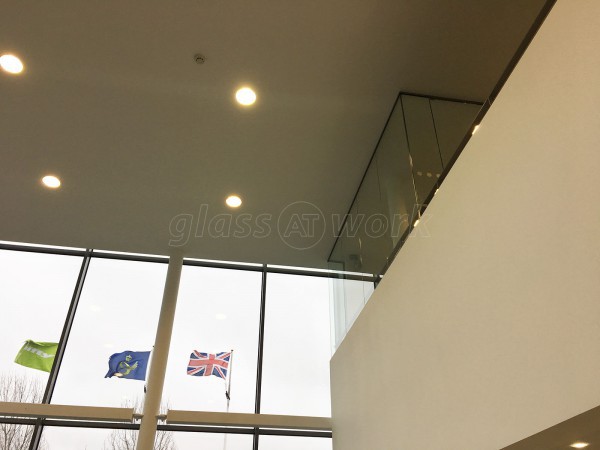 Niftylift Ltd (Milton Keynes, Buckinghamshire): Mezzanine Glass Wall Partition For Atrium
