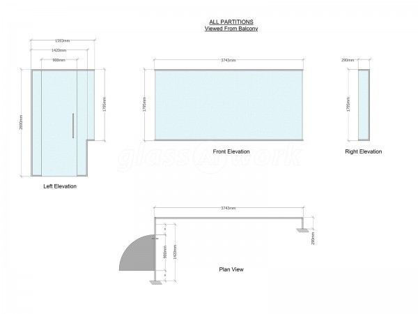 Niftylift Ltd (Milton Keynes, Buckinghamshire): Mezzanine Glass Wall Partition For Atrium