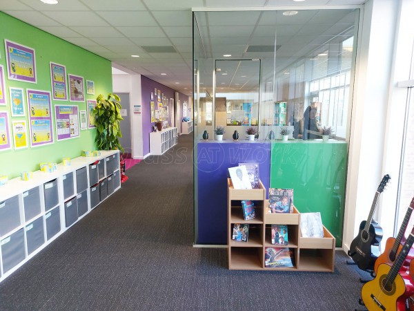 North Star Community Trust (Enfield, London): Frameless Glass Office Cubicles