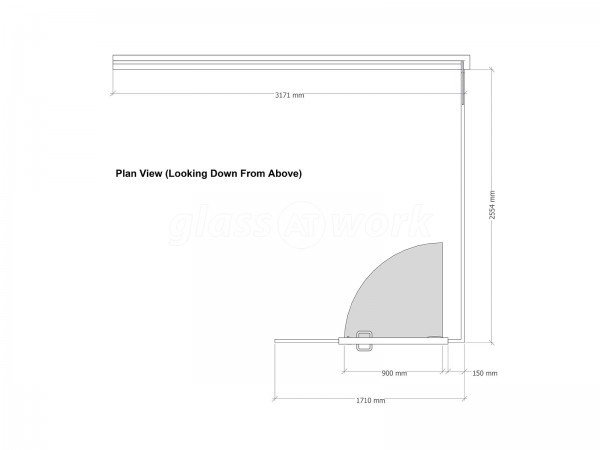 North Star Community Trust (Enfield, London): Frameless Glass Office Cubicles