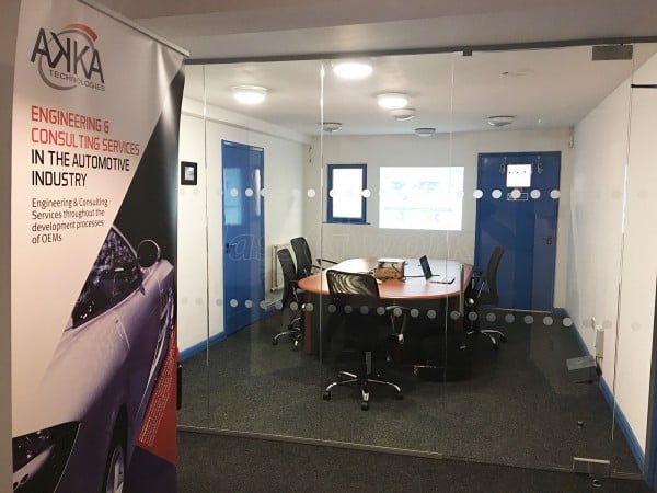 AKKA Technologies Ltd (Crewe, Cheshire): Office Partition Using Glass