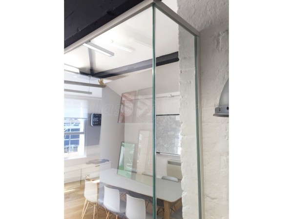 Socio Design (Clerkenwell, London): Office Glass Wall Under Tie Beam
